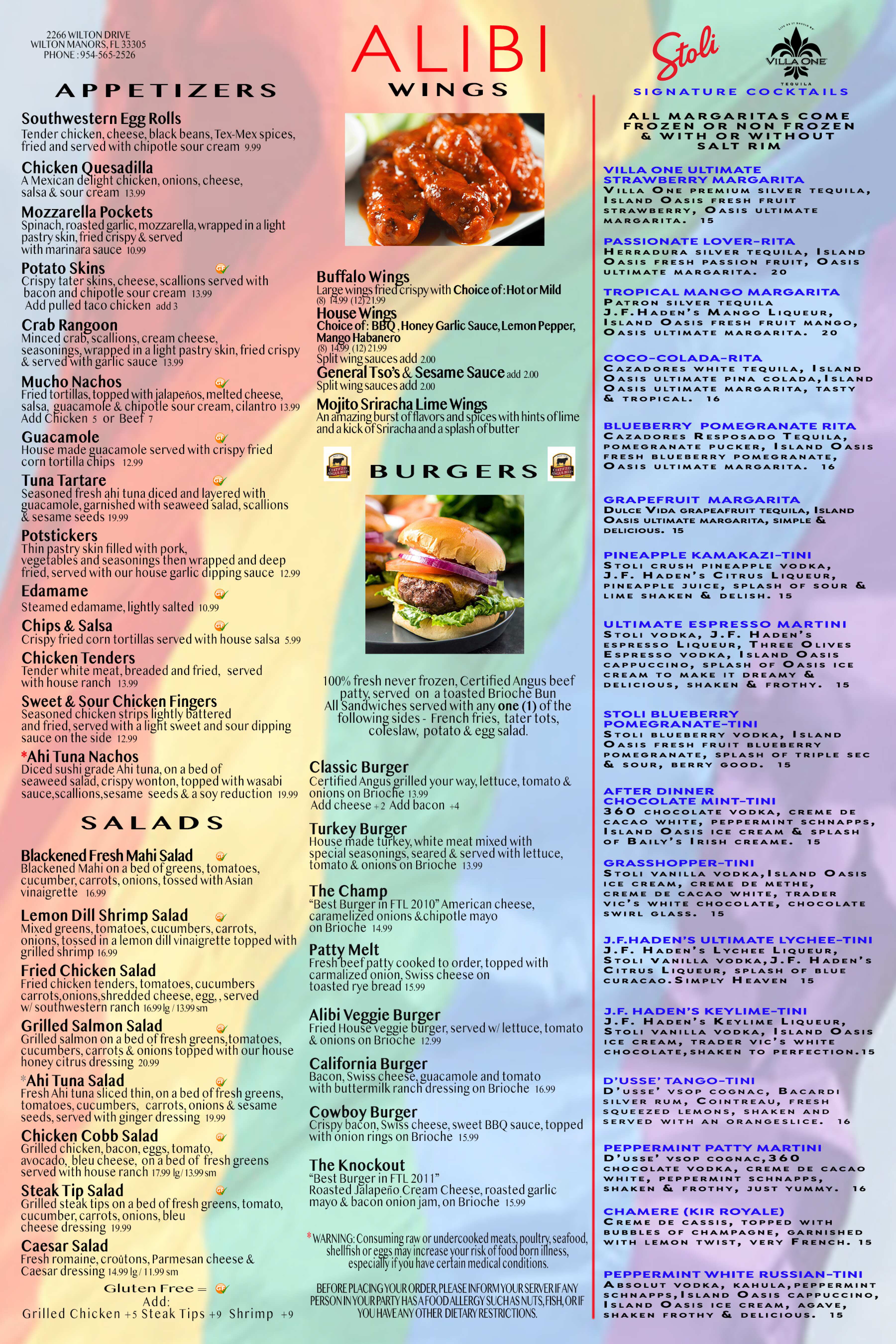 Temporary Menu